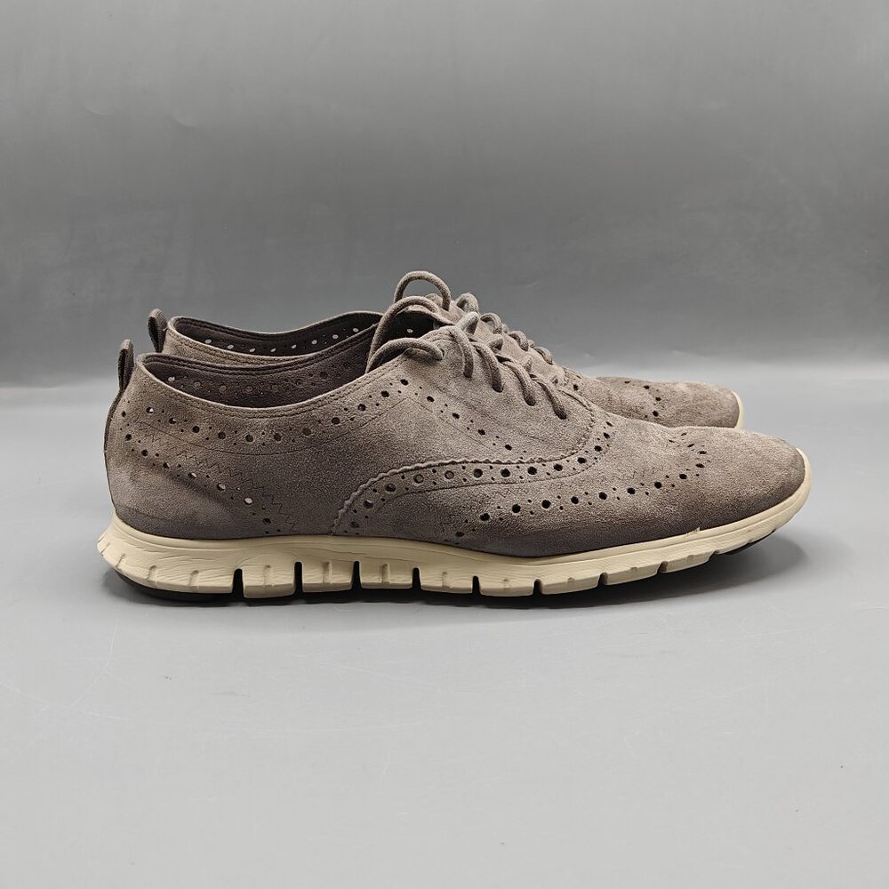 Cole Haan ZeroGrand Suede Oxford Style Lace Up Shoes